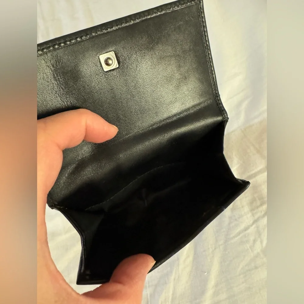 Authentic Gucci GG logo canvas Black leather Wallet - Picture 6 of 15